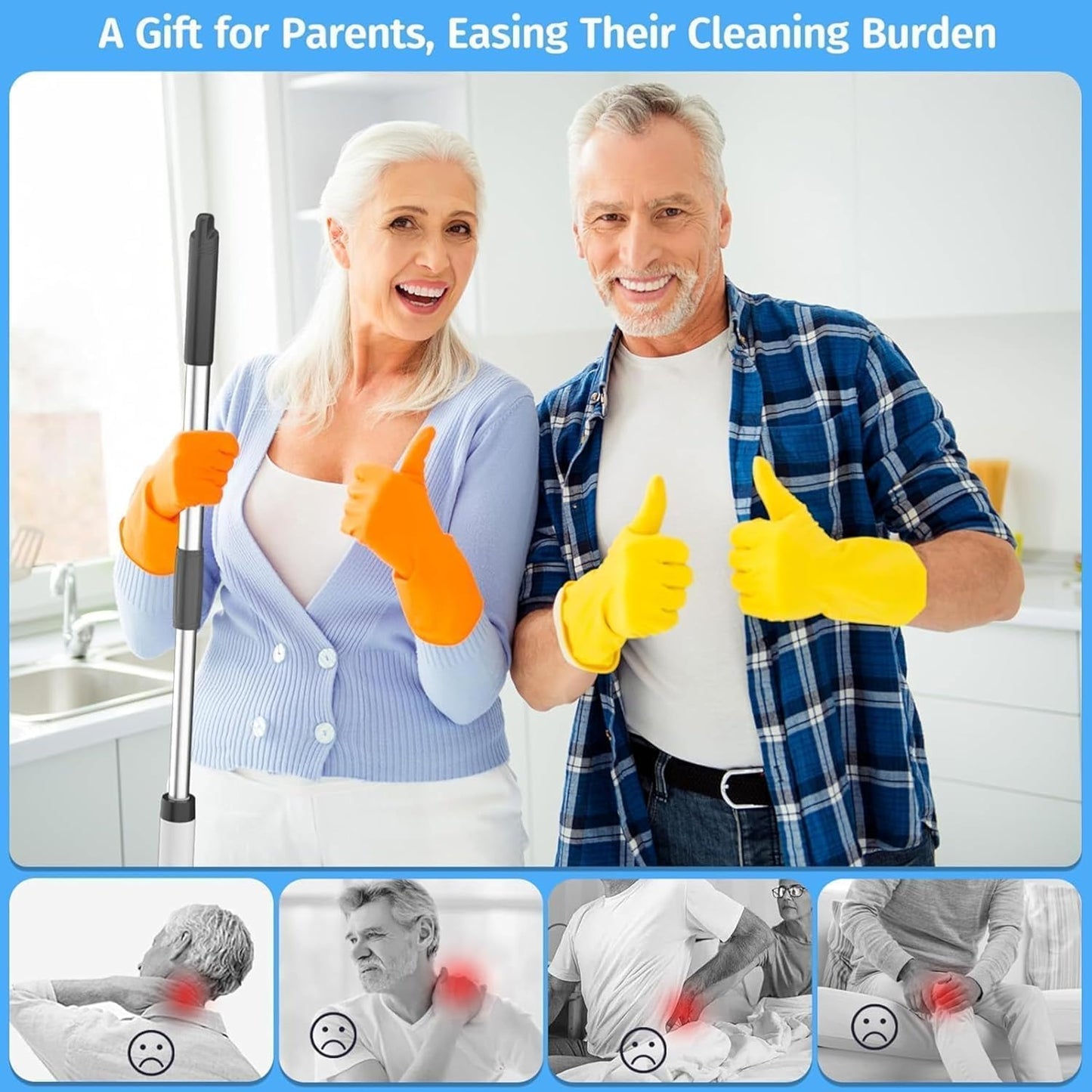 9-in-1 Cordless Electric Spin Scrubber for Bathroom & Home | 7+ Brush Heads, Adjustable Speeds, LED Display, Long Handle | Powerful 350RPM Cleaning Brush for Floor, Tub, Tile, Car